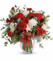 Holiday Shine Bouquet from Schultz Florists, flower delivery in Chicago